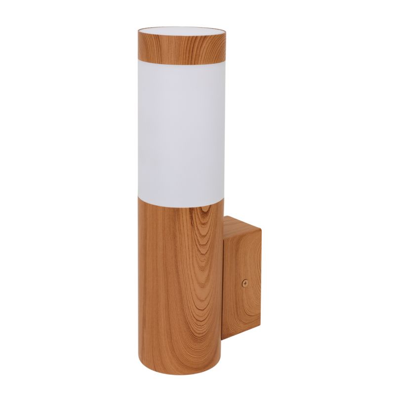 Kinkiet zewnętrzny Hollis 1 x E27 IP44 drewno