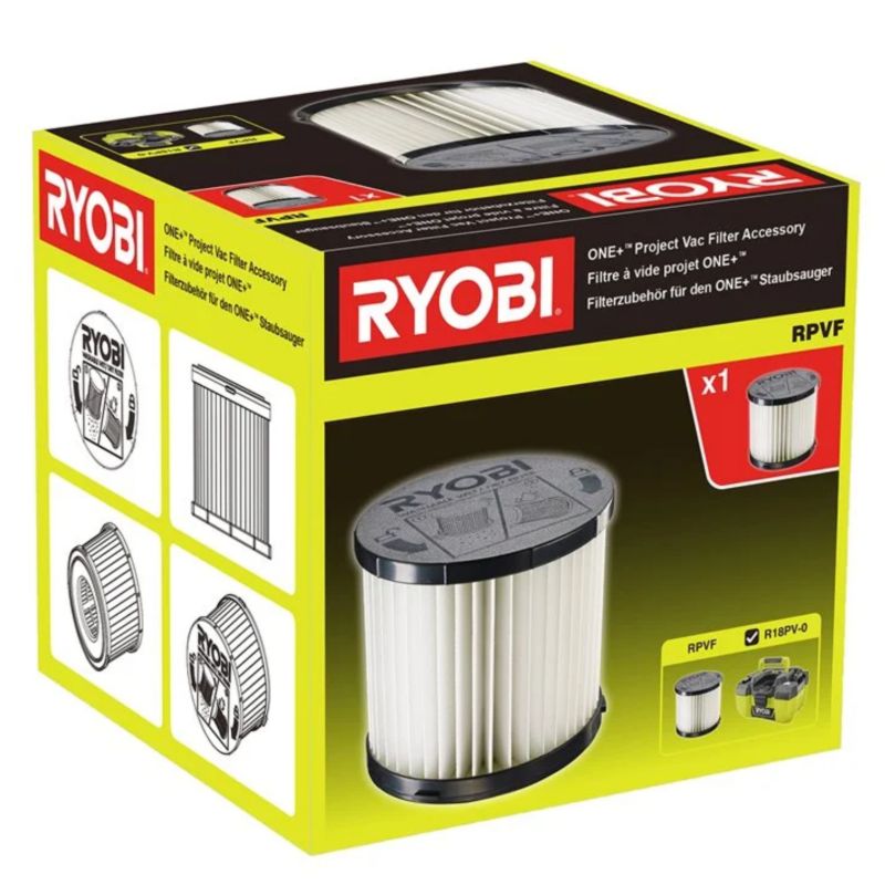 Filtr Do Odkurzacza Warsztatowego RYOBI R18PV 1szt.