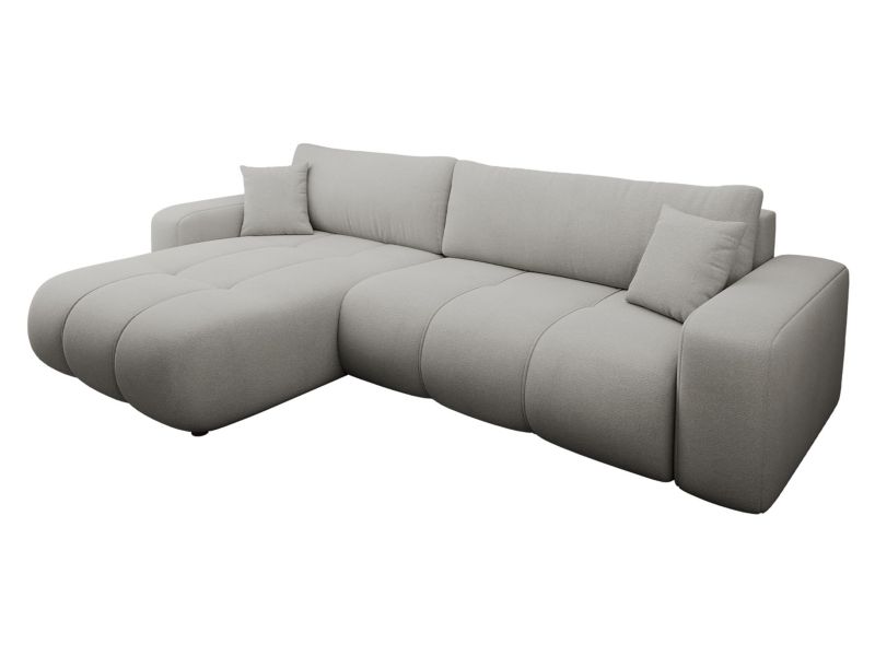 Narożnik z funkcją spania MIRJAN 24 Furyn Maxi popielaty 1 szt.