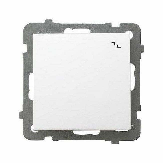 Łącznik schodowy pojedynczy Ospel As biały