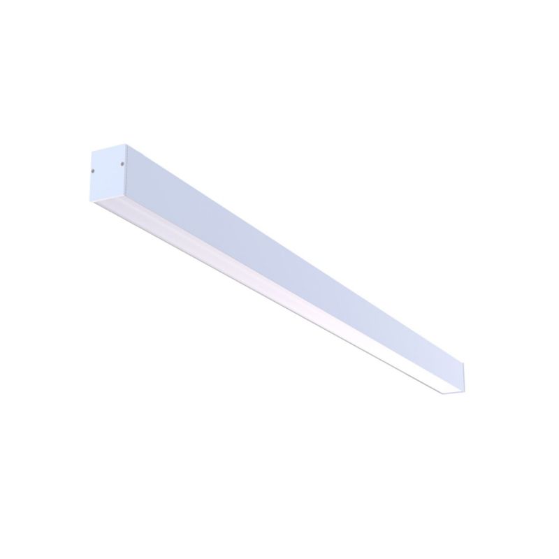 Lampa wisząca Nowodvorski Lighting Office biała wym: 7 x 6 x 121 cm wbudowany LED 31W 4000K 4160lm 1 szt.