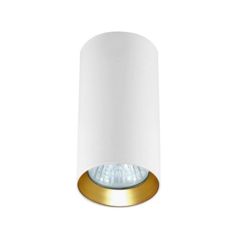 Spot Light Prestige Manacor biało-złoty 1 x GU10 x 50W IP20 wym: 13 x 6 x 6 cm - 1 szt.