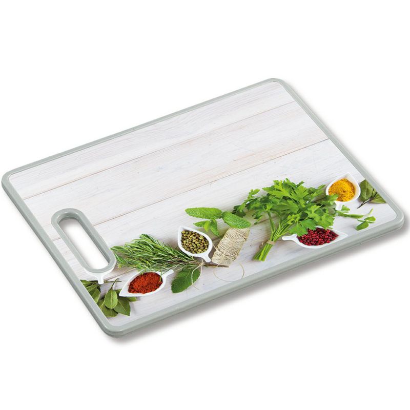 Deska do krojenia KESPER ze wzorem biała 38x30 cm 1 szt.