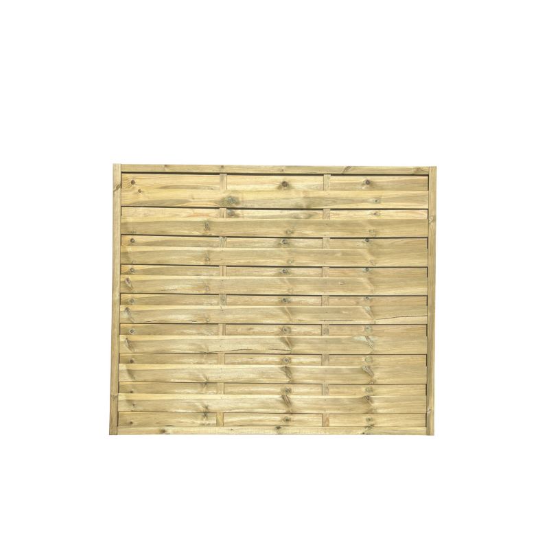 Płot lamelowy "PO" prosty Roma 180x150 cm 1szt.