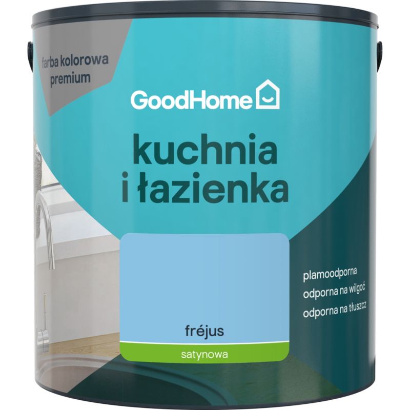 Farba plamoodporna GoodHome Kuchnia i Łazienka frejus 2,5 l