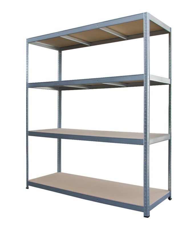 Regał metalowy wciskany R250 XXL Metalkas 180x160x60 250kg ocynk HDF 1 szt.