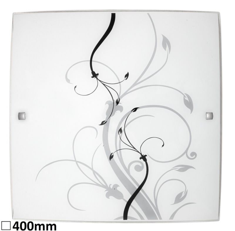 Plafon sufitowy lampa Rabalux Elina biała wzorzysta 2 x E27 x 60W IP20 wym: 40 x 40 x 40 cm - 1 szt.