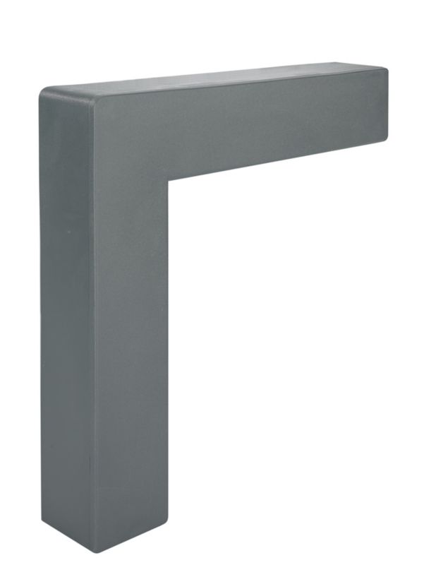 Komplet do wykończenia schodów PCV, ciemnoszary, 1m