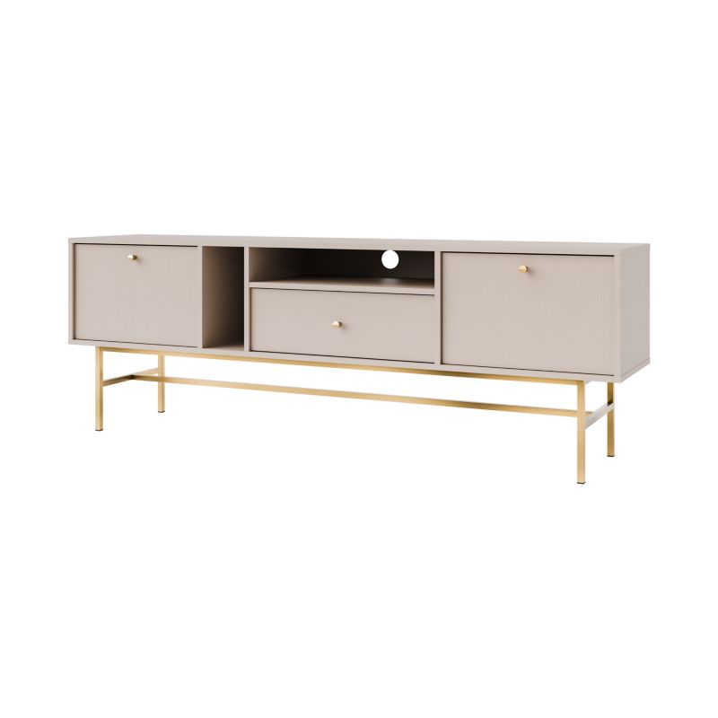 Szafka RTV stojąca Bonni Sakai 3 2K 1S T313 Beż 1 szt.