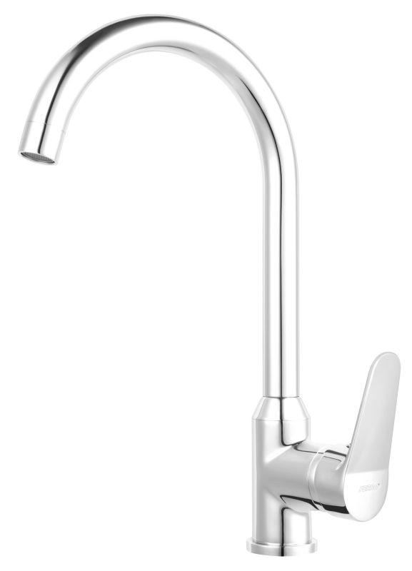 Bateria Kuchenna Ferro Isso Stojąca Chrom, Obrotowa Wylewka, 1 Szt.