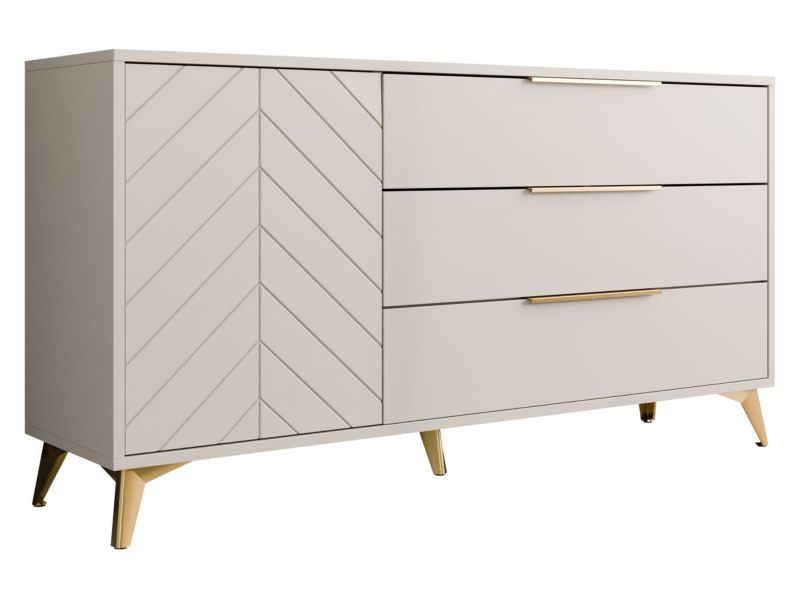 Komoda MIRJAN 24 Xylix 1D3SZ beż piaskowy 1 szt.