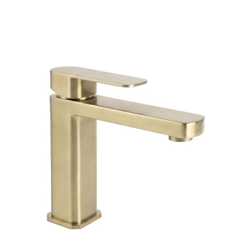 Bateria Umywalkowa Rea Arlo low Złoty Szczotkowany 11,5X4X17CM 1Szt