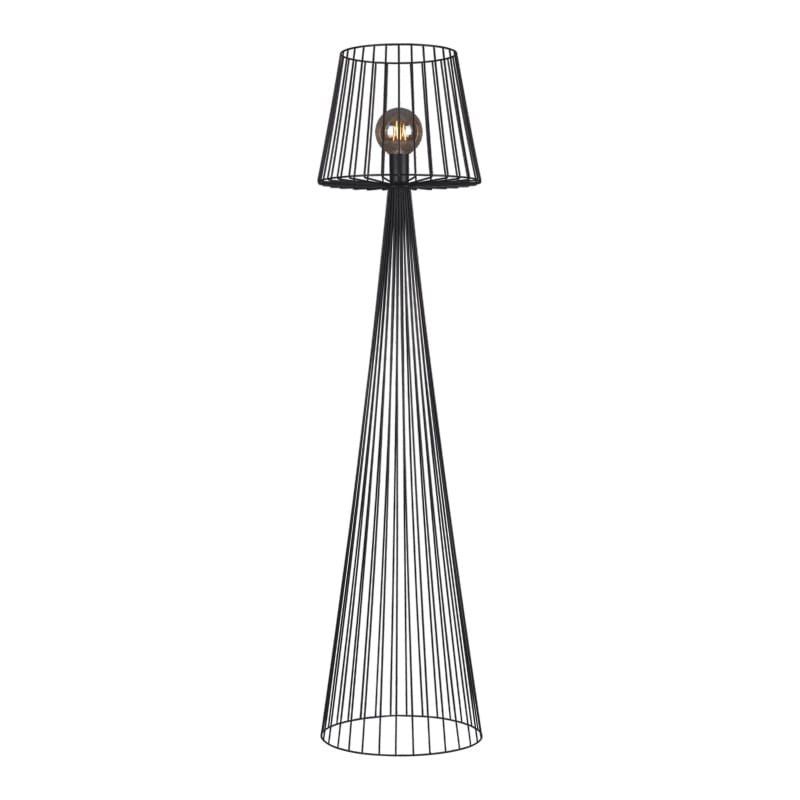 Lampa podłogowa stojąca Kaja Soul czarna 1 x E27 x 60W wym: 148 x 36 x 36 cm - 1 szt.