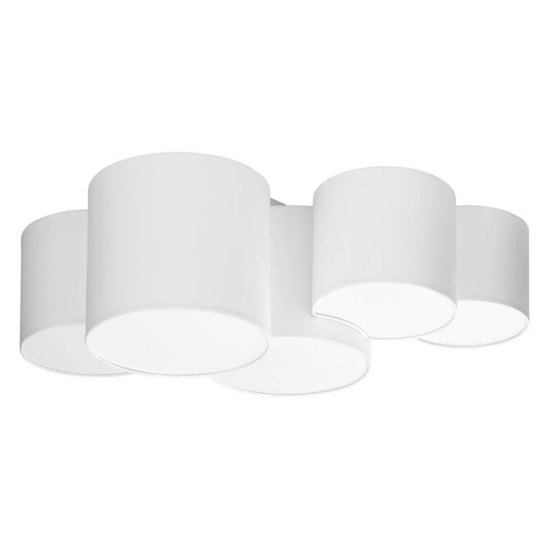 Plafon sufitowy lampa TK-Lighting Mona biały 5 x E27 x 15W IP20 wym: 30 x 48 x 83 cm - 1 szt.