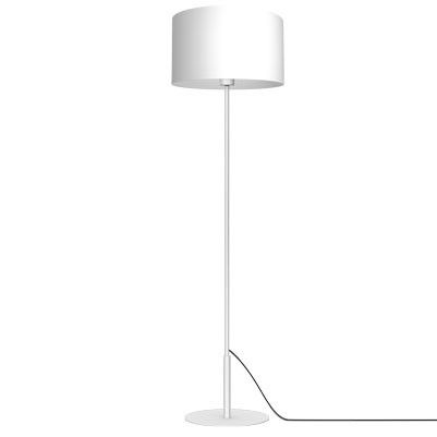 Lampa podłogowa stojąca Luminex Arden biały mat 1 x E27 x 15W wym: 150 x 40 x 40 cm - 1 szt.