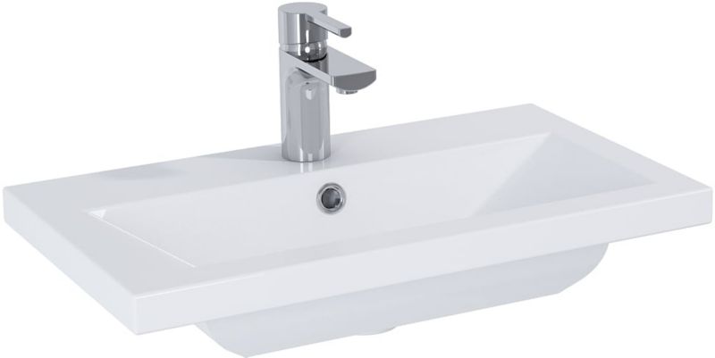 Umywalka meblowa Elita Kido 60x35 cm biały połysk ceramika 1 szt.