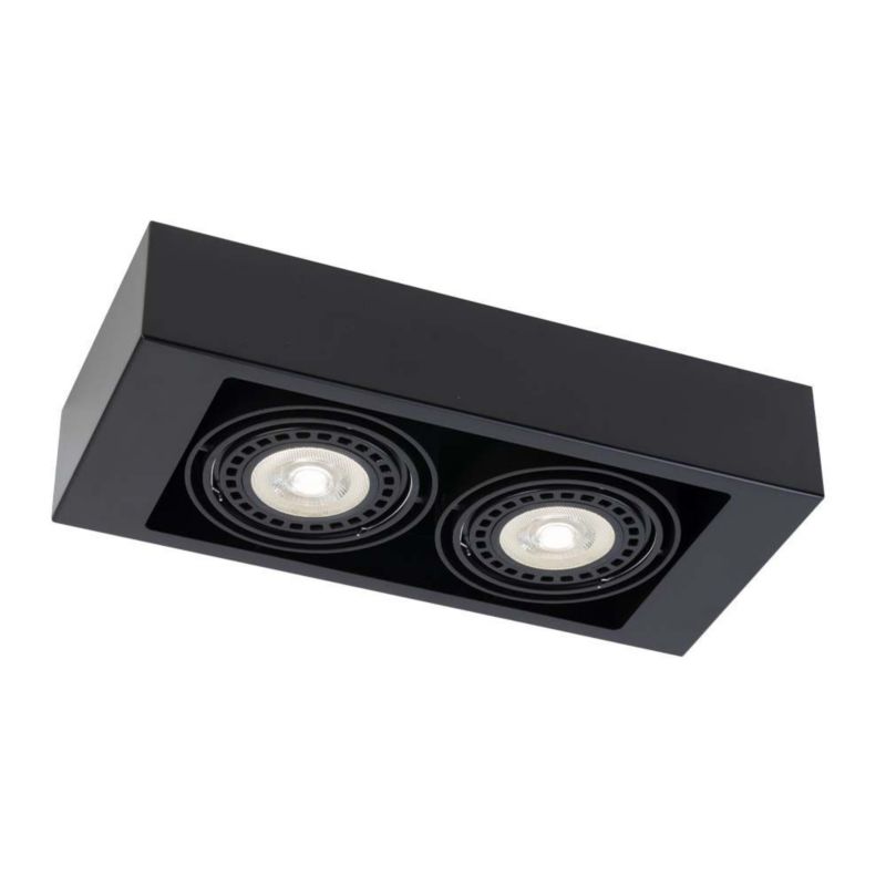 Spot Shilo Koga czarny 2 x GU10 x 18W IP20 wym: 8 x 40 x 18 cm - 1 szt.