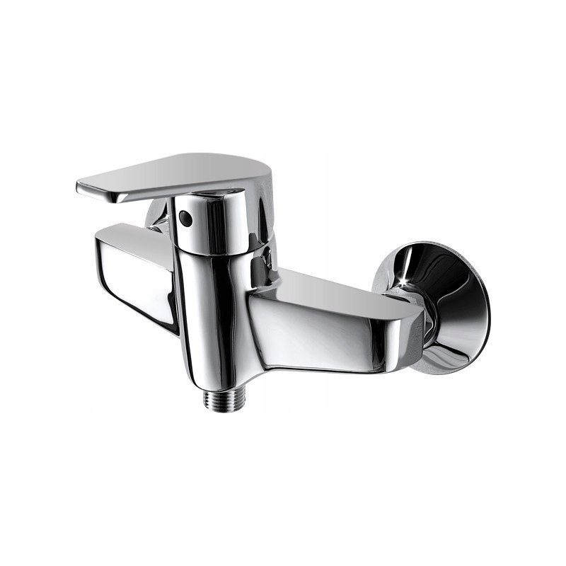 Bateria prysznicowa Bravat łazienkowa kran LINE głowica ceramiczna ścienna