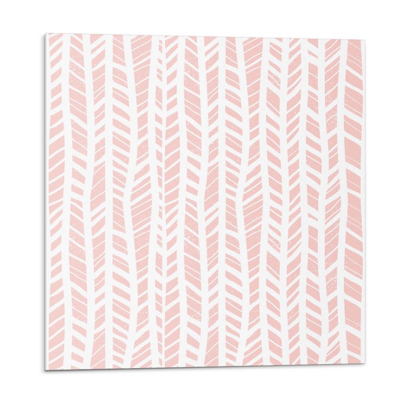 Kafelki samoprzylepne Wallfluent 50x50 cm Motyw pasków z graficznymi liniami 4 szt.