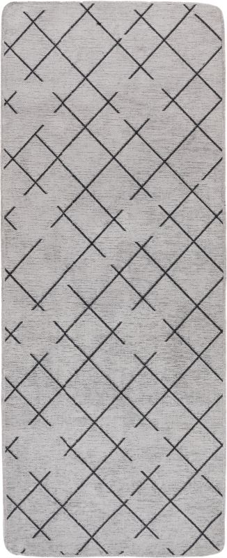 Chodnik Multidecor Freya 70x155cm romby szary 1 szt