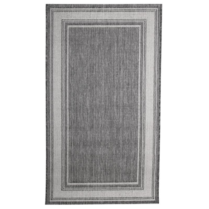 Dywan zewnętrzny Abel 60 x 100 cm ciemny szary