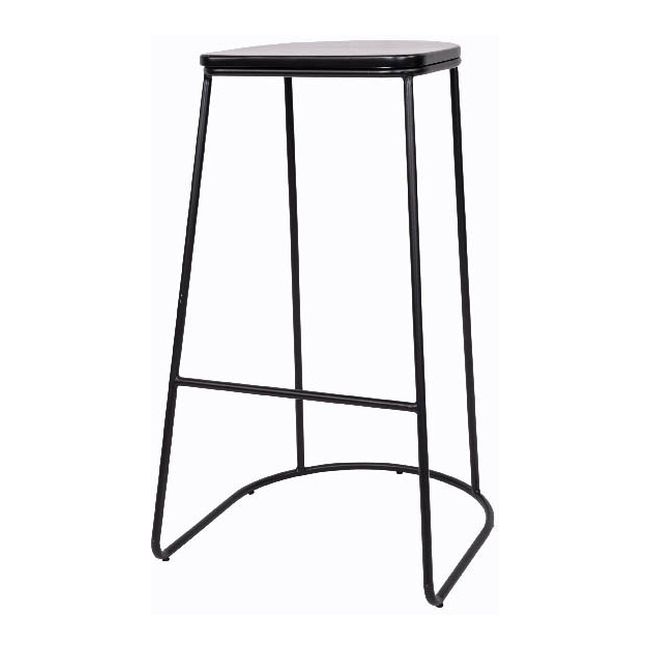 Stołek barowy Acera czarny