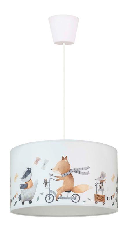 Lampa wisząca Duolla 1 x E27 zwierzątka