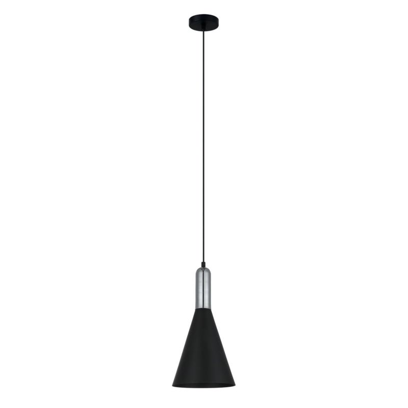 Lampa wisząca Italux Khaleo 1841 czarna industrialna 1xE27 x 60W 1 szt.