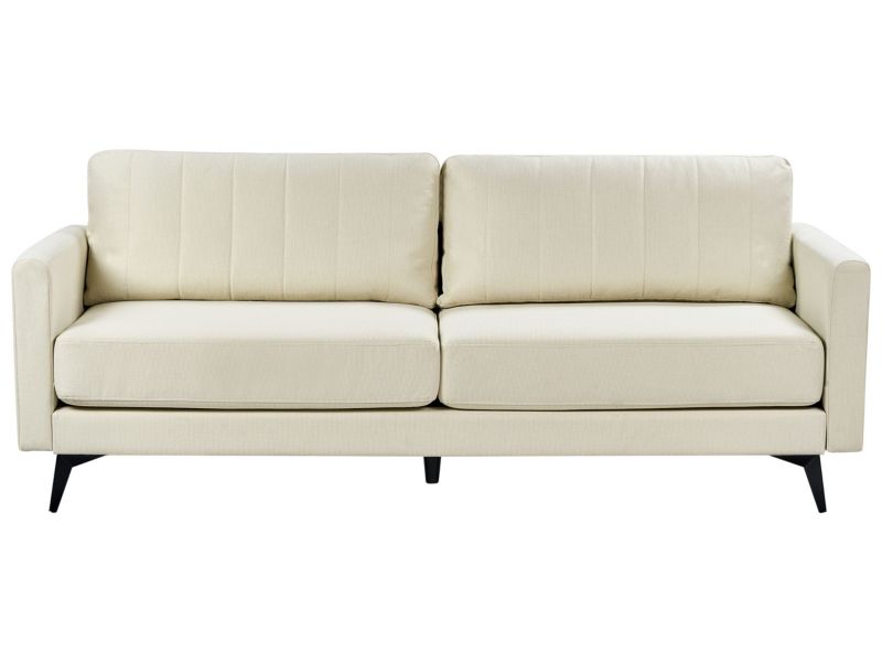 Sofa 3-osobowa jasnobeżowa Mala 1 szt.