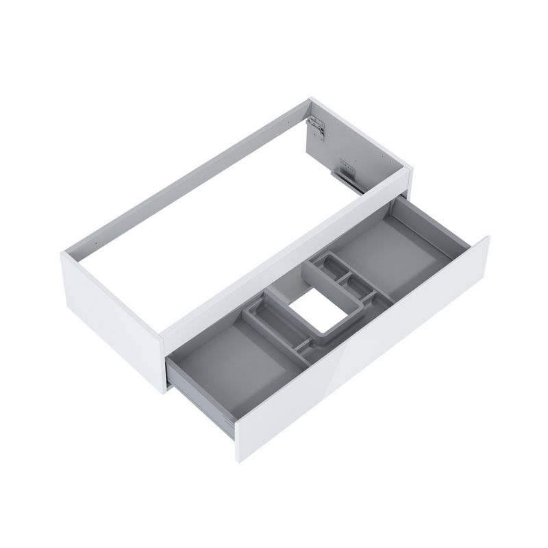 Szafka podumywalkowa Oltens Vernal 100 cm wisząca biały połysk 1 szt.