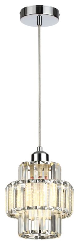 Lampa wisząca Reality Targa 1-punktowa E27 chrom