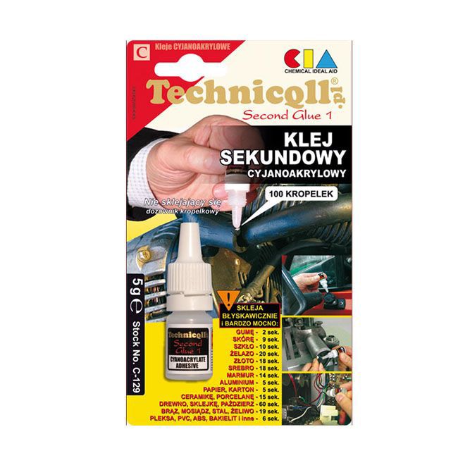 Klej Technicqll sekundowy 5 g