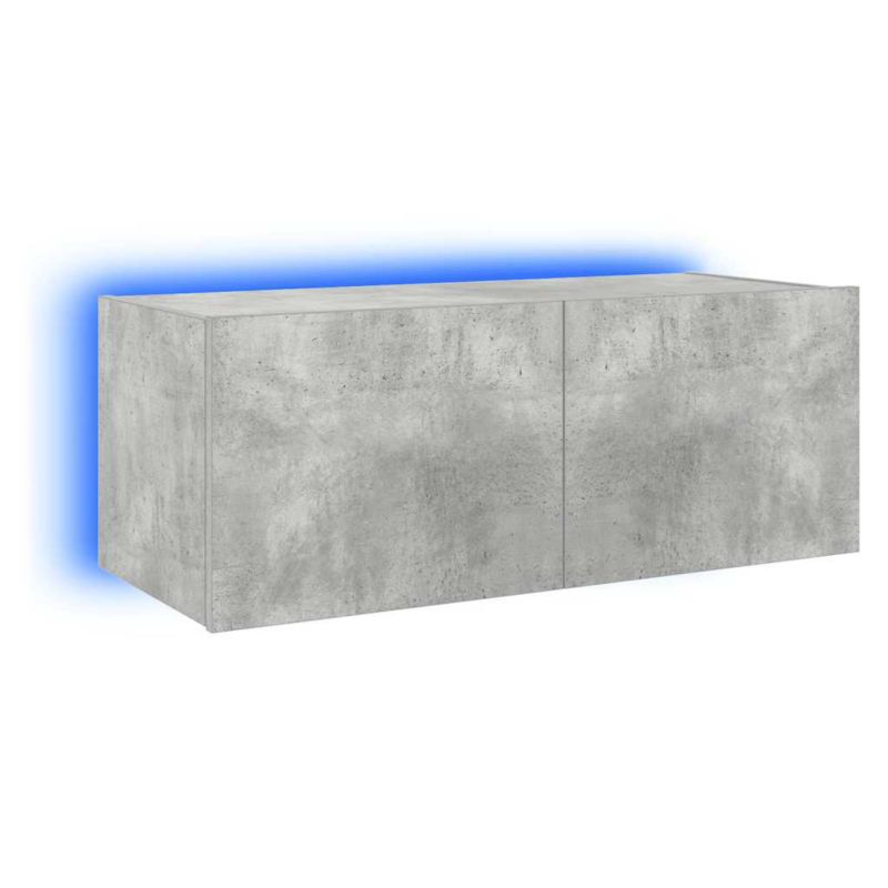 Szafka rtv vidaxl 80 x 35 x 31 cm 837287 szary 1 szt