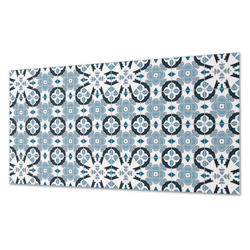 Winylowe Kafelki Samoprzylepne ArtPrintCave 40x20 cm Geometryczny wzór kafli 10 szt.