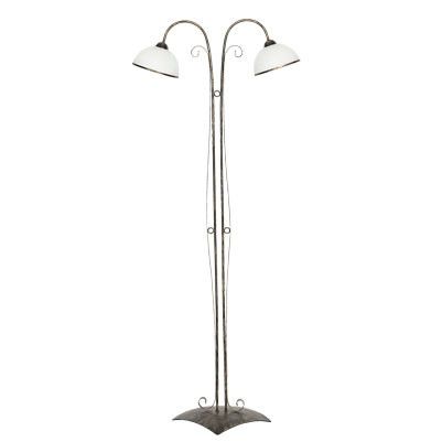 Lampa podłogowa stojąca Luminex Antica złota patyna 2 x E27 x 15W wym: 164 x 67 x 30 cm - 1 szt.