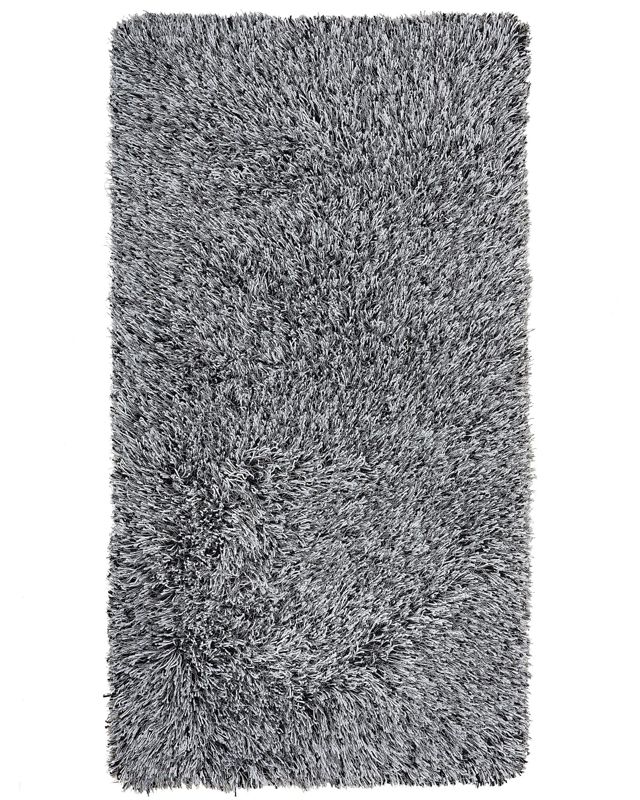 Dywan shaggy 80 x 150 cm czarno-biały Cide 1 szt.