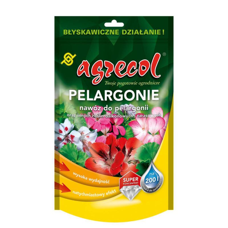 Agrecol nawóz do pelargoni 0,2 kg, Agrecol, 1 szt.