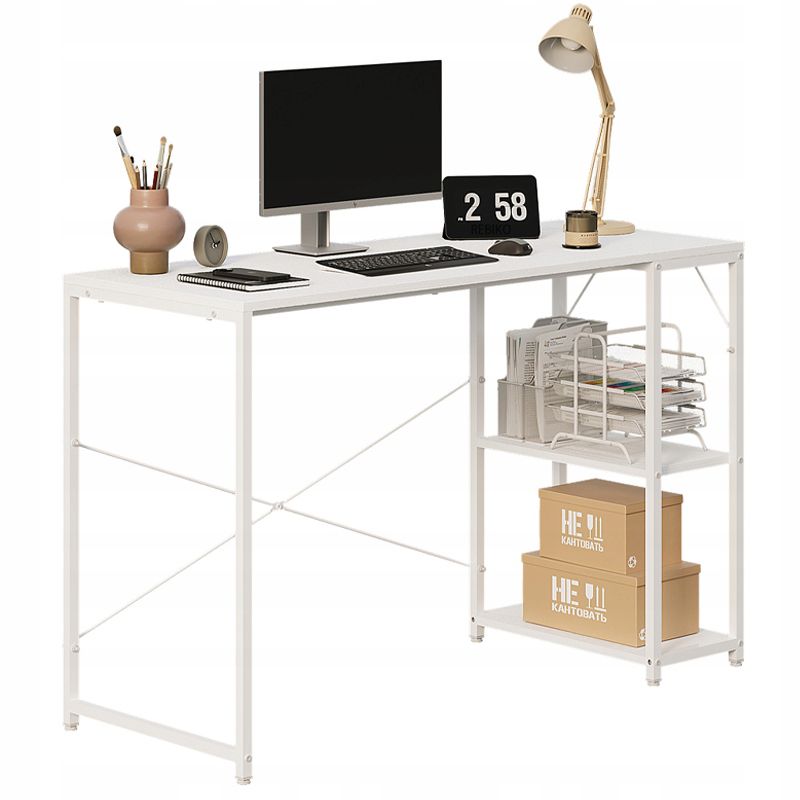 Biurko Rebiko komputerowe biały 1 szt.