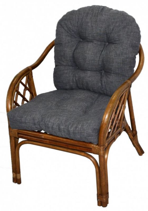 Poduszka na fotel rattanowy AMPO antracyt 1 szt.