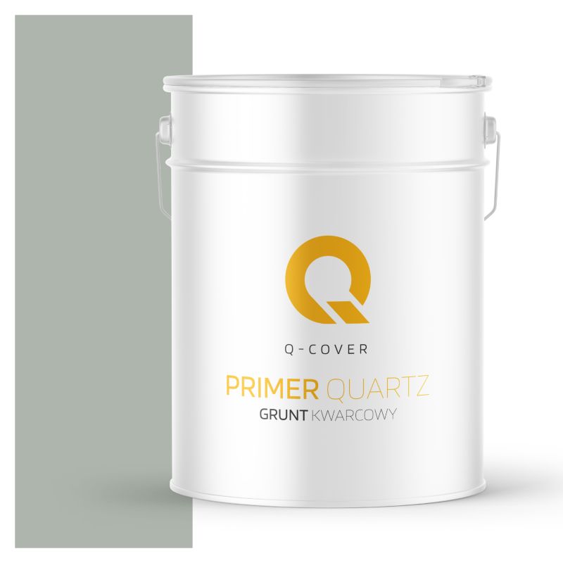 Grunt Kwarcowy pod Tynk Dekoracyjny Q-Cover Szary jasny D901 15KG