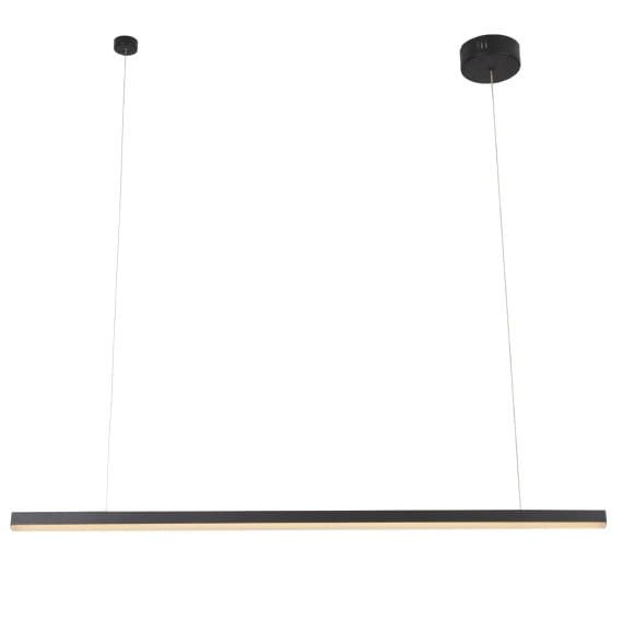 Lampa wisząca Maxlight Trio 0283 czarna nowoczesna wbudowany LED 12W 1 szt.