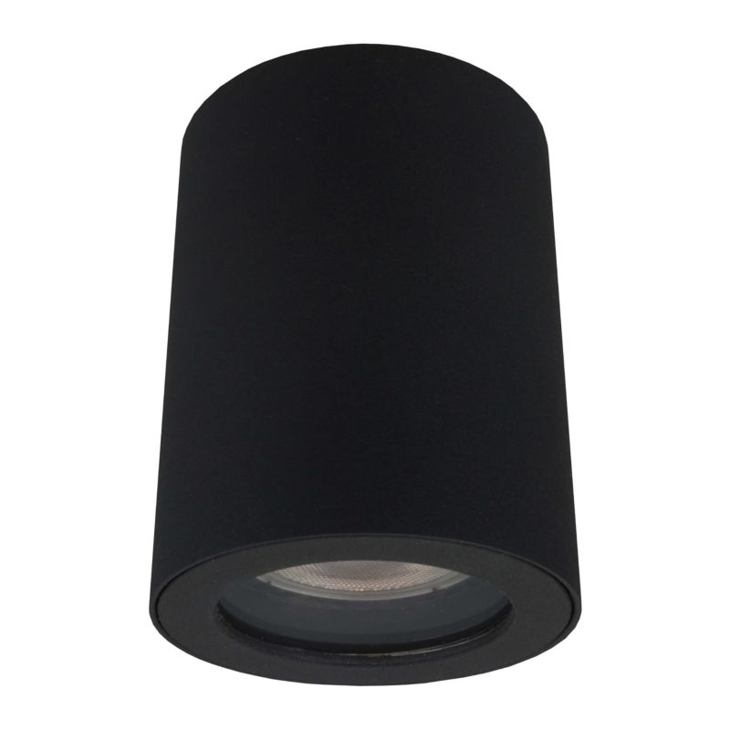 Spot sufitowy Light Prestige Faro czarny hermetyczny 1 x GU10 x 50W IP65 wym: 8,8 x 6,5 x 6,5 cm - 1 szt.