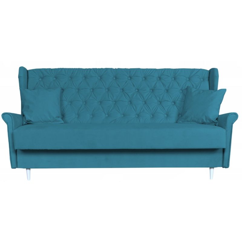 Sofa do salonu rozkładana Family Meble GAJA niebieska 1szt