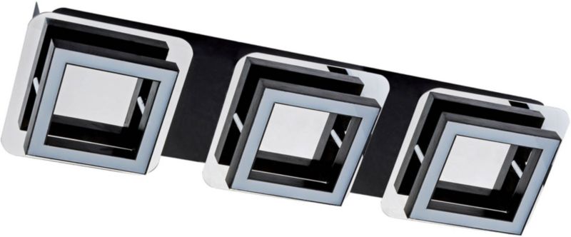 Spot Struhm Lipsk 3 x 520 lm 4000 K czarny