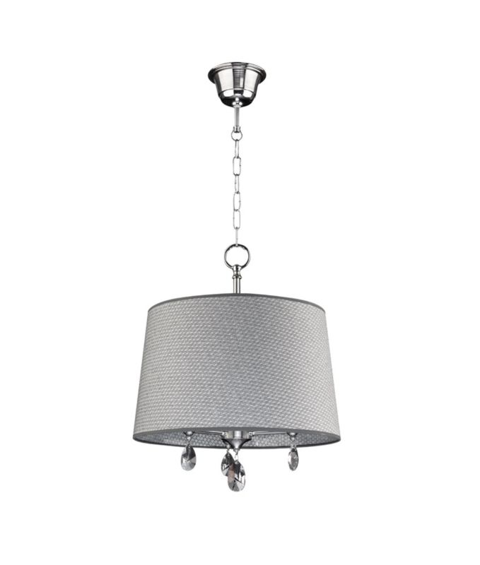 Lampa sufitowa Jupiter EGIDA chromowana-szara 3xE27x40W IP20 wym:70x40x40cm - 1 szt.
