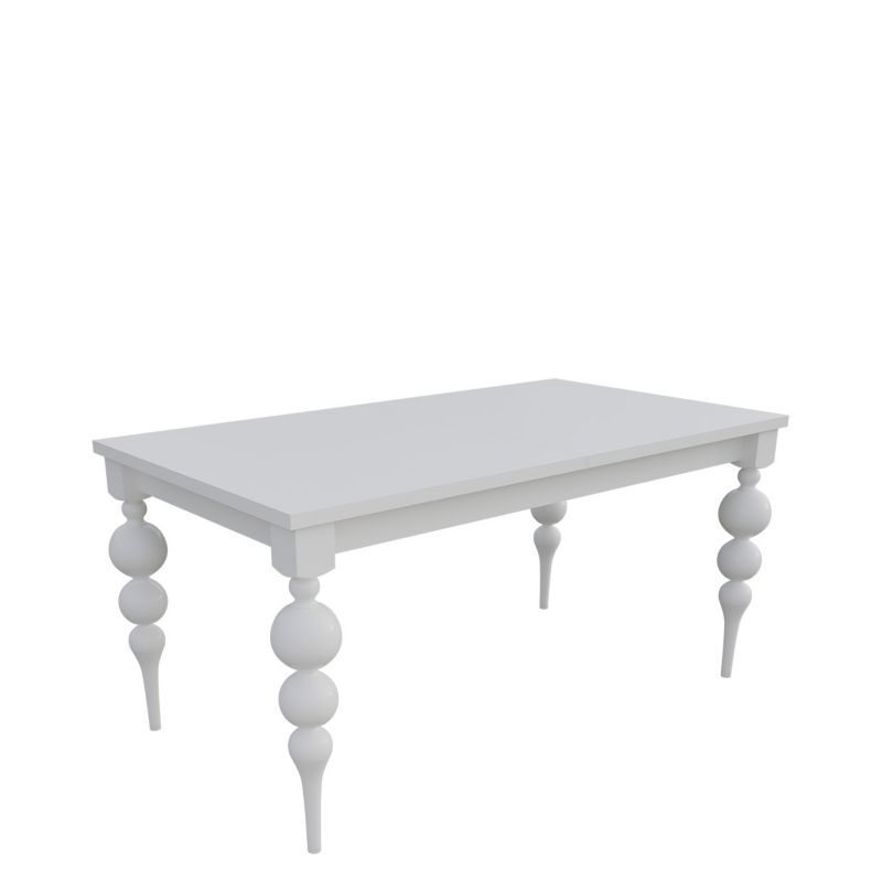 Stół rozkładany MIRJAN 24 S38 90x160/215 biały 1 szt.