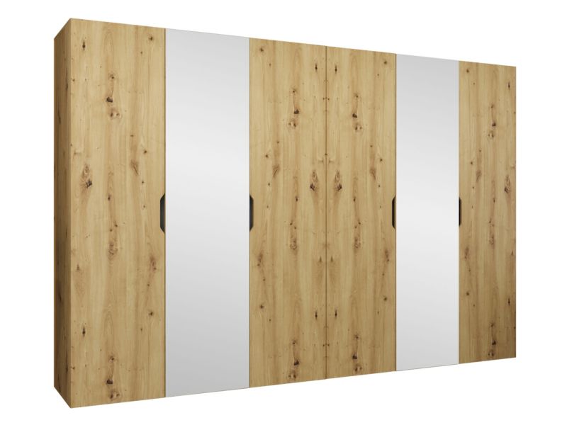 Szafa MIRJAN 24 Malaga 300 z lustrem dąb artisan 1 szt.