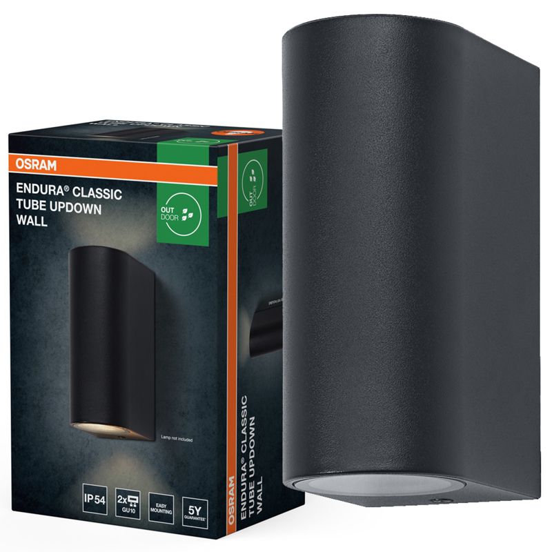 Kinkiet Ogrodowy Osram Lampa LED Szary IP54 1 szt.