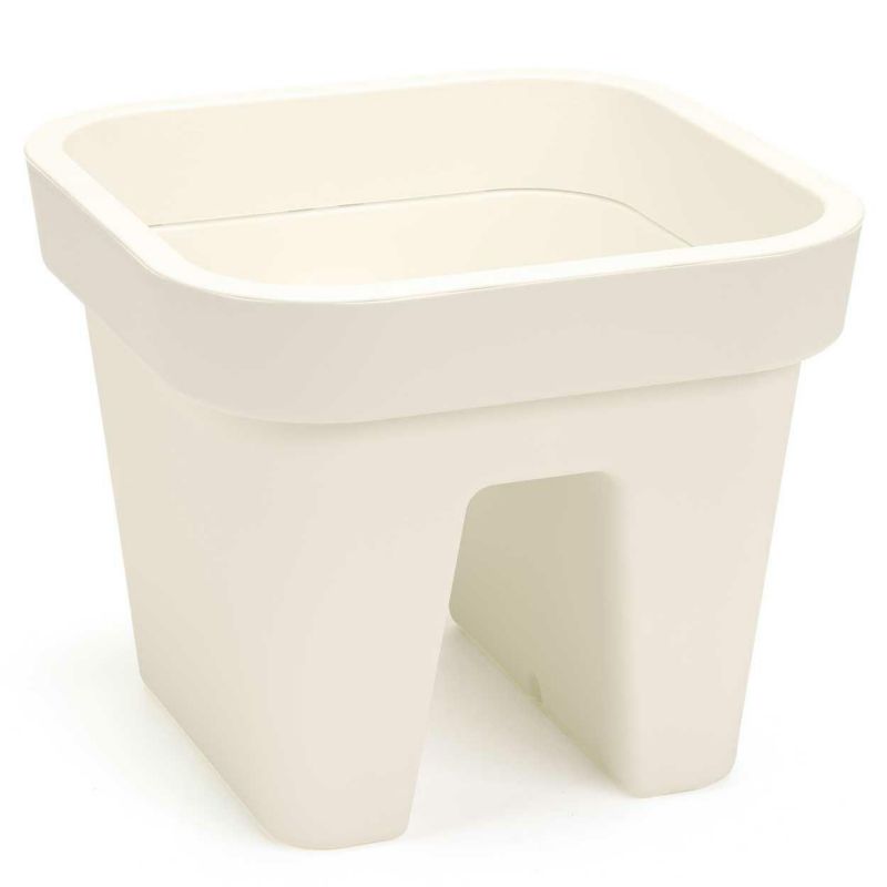 Donica Balustradowa Tworzywo Kremowe 29x24 cm 1 szt.