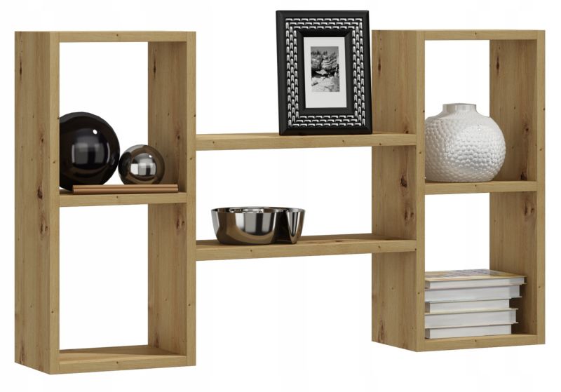 Półka Matkam wisząca POLON regał Per dąb artisan 1 szt.